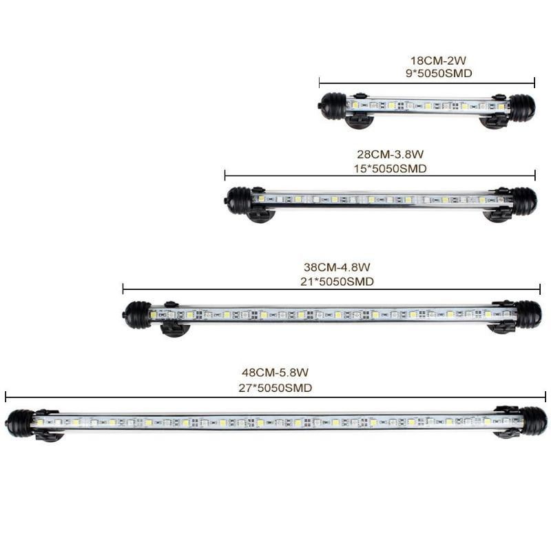 Akwarium Lampa Wodna Led Z Pilotem