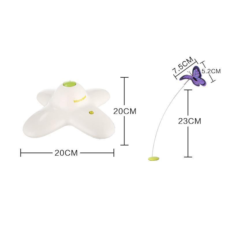 Interaktywna Zabawka Dla Kota Z Elektrycznym Motylkiem