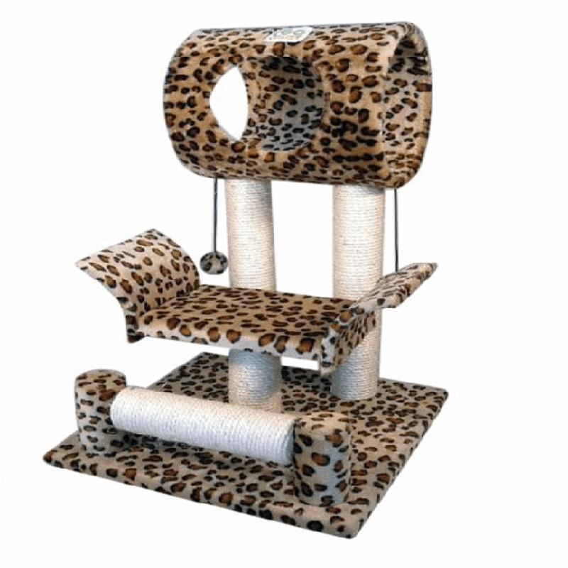 Leopard Cat Tree Condo House