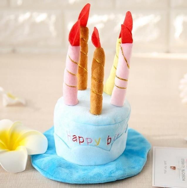 Modny Tort Urodzinowy 3d Z Czapką Dla Zwierząt Domowych