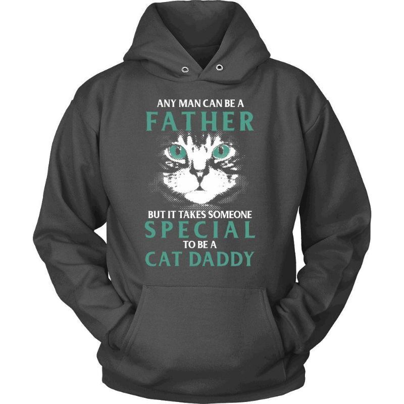 Niepowtarzalny Design Bluzy Z Kapturem Cat Daddy