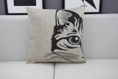 Poszewka Na Poduszkę Dla Miłośników Kreatywnych Projektów Kotów