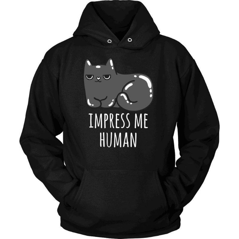 Wyjątkowy Projekt Impress Me Human Hoodies