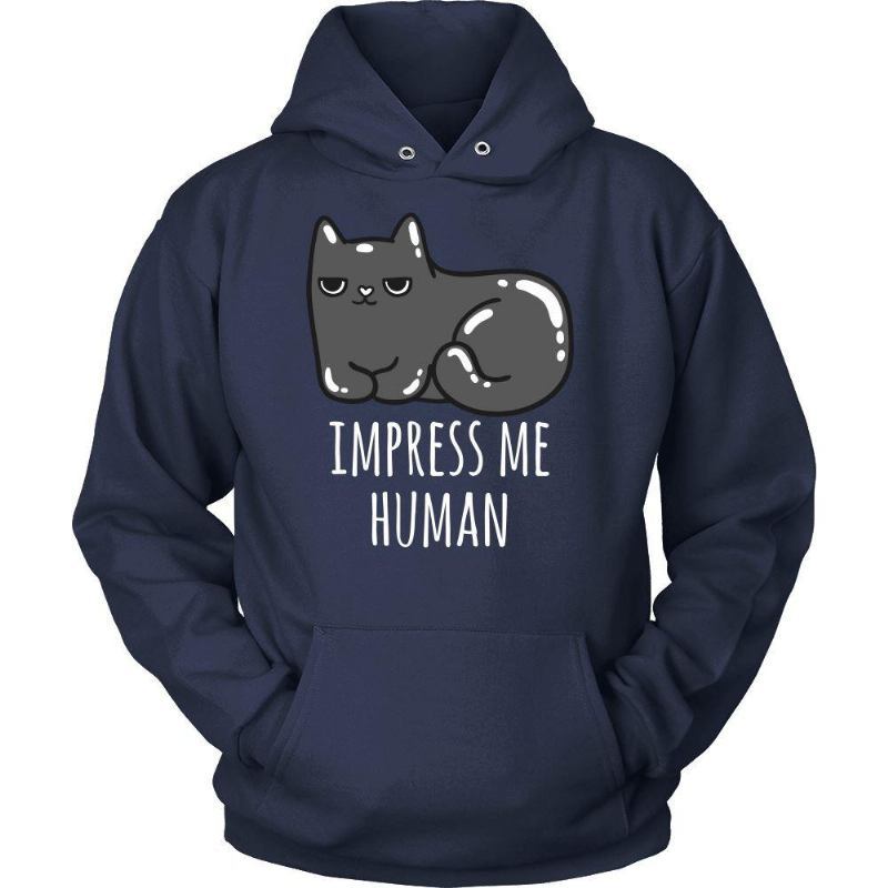 Wyjątkowy Projekt Impress Me Human Hoodies