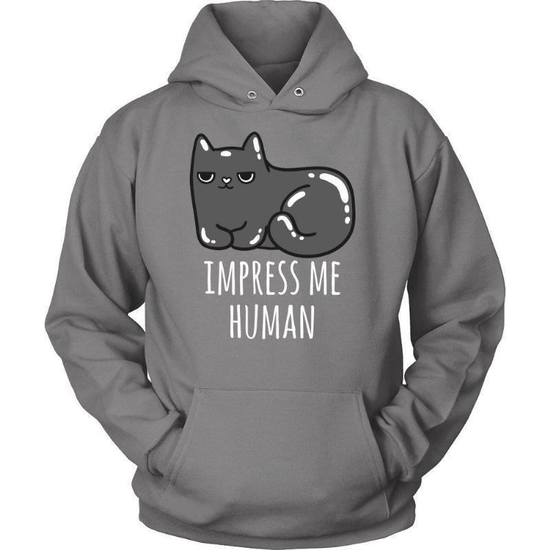 Wyjątkowy Projekt Impress Me Human Hoodies